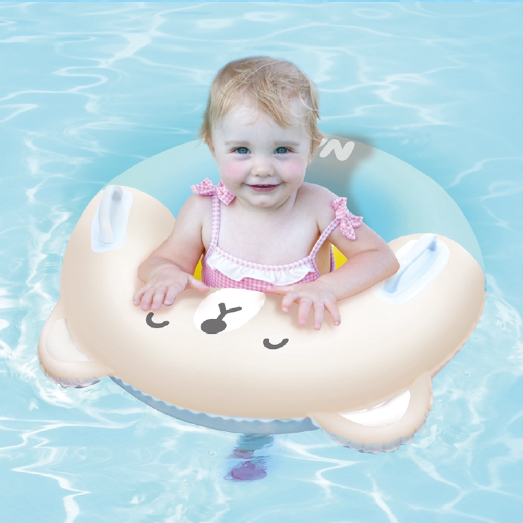 NAI-B CUSHION BABY WALKER TUBE ห่วงยาง ทรงกลม ลายหมี สำหรับเด็ก