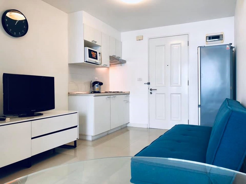 ให้เช่าคอนโด เดอะ โคลเวอร์ ทองหล่อ พื้นที่ 36 ตร.ม. 1 ห้องนอน เช่า 18,000 บ/ด