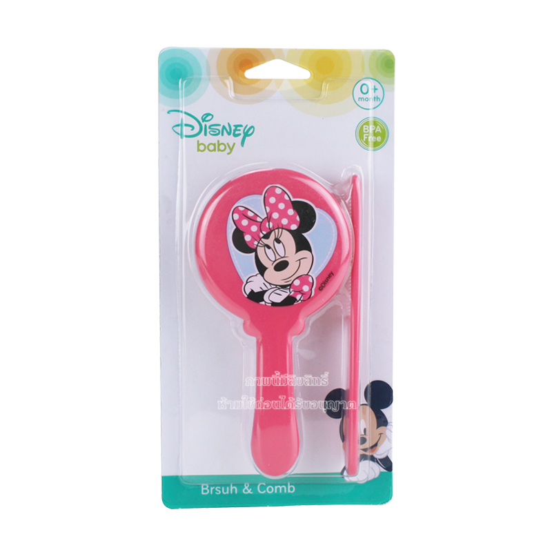 Disney Baby แปรงหวีผม ชุดแปรงหวีผม มิกกี้ มินนี่ Brush & Comb