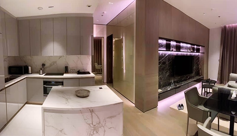 ให้เช่าคอนโด ดิ เอส แอท สิงห์ คอมเพล็กซ์ 77 ตร.ม. 2 ห้องนอน เช่า 85,000 บ/ด