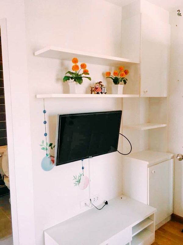 ให้เช่าคอนโด เดอะ ทรัสต์ เรสซิเด้นซ์ รัชดา-พระราม 3 37 ตร.ม. 1 ห้องนอน เช่า 8,500 บ/ด