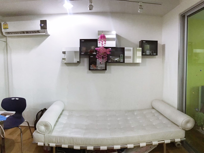 ให้เช่าคอนโด แอ็บสแตร็กส์ พหลโยธิน พาร์ค พื้นที่ 38 ตรม. 1 ห้องนอน เช่า 13,000 บ/ด