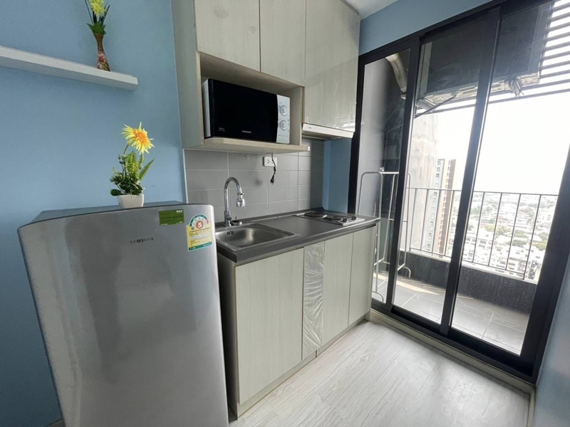 ให้เช่าคอนโด ไอดีโอ โมบิ วงศ์สว่าง อินเตอร์เชนจ์ 25 ตร.ม. 1 ห้องนอน เช่า 9,500 บ/ด