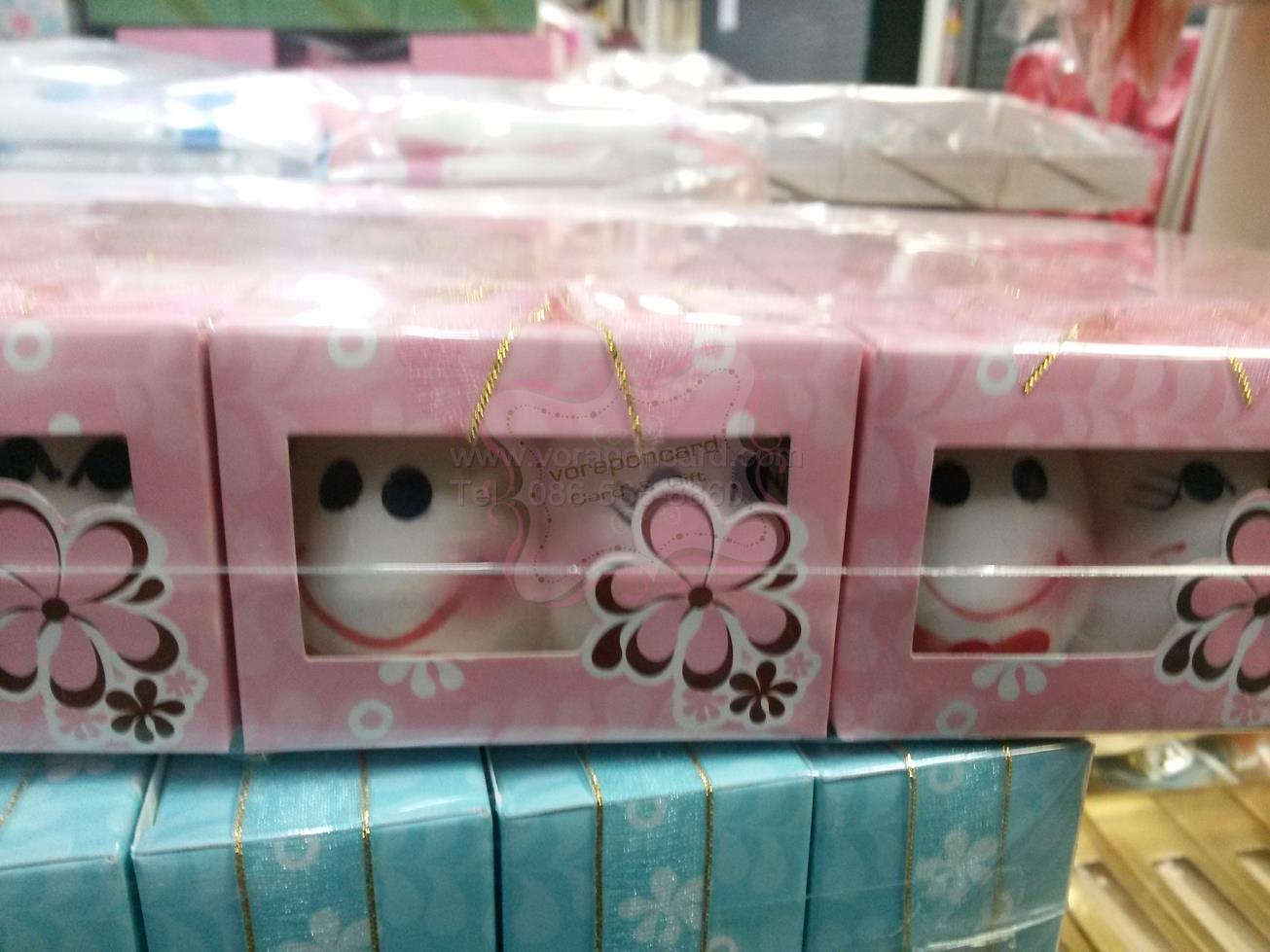 ไข่คู่พริกไทยแพคกล่องสีชมพู