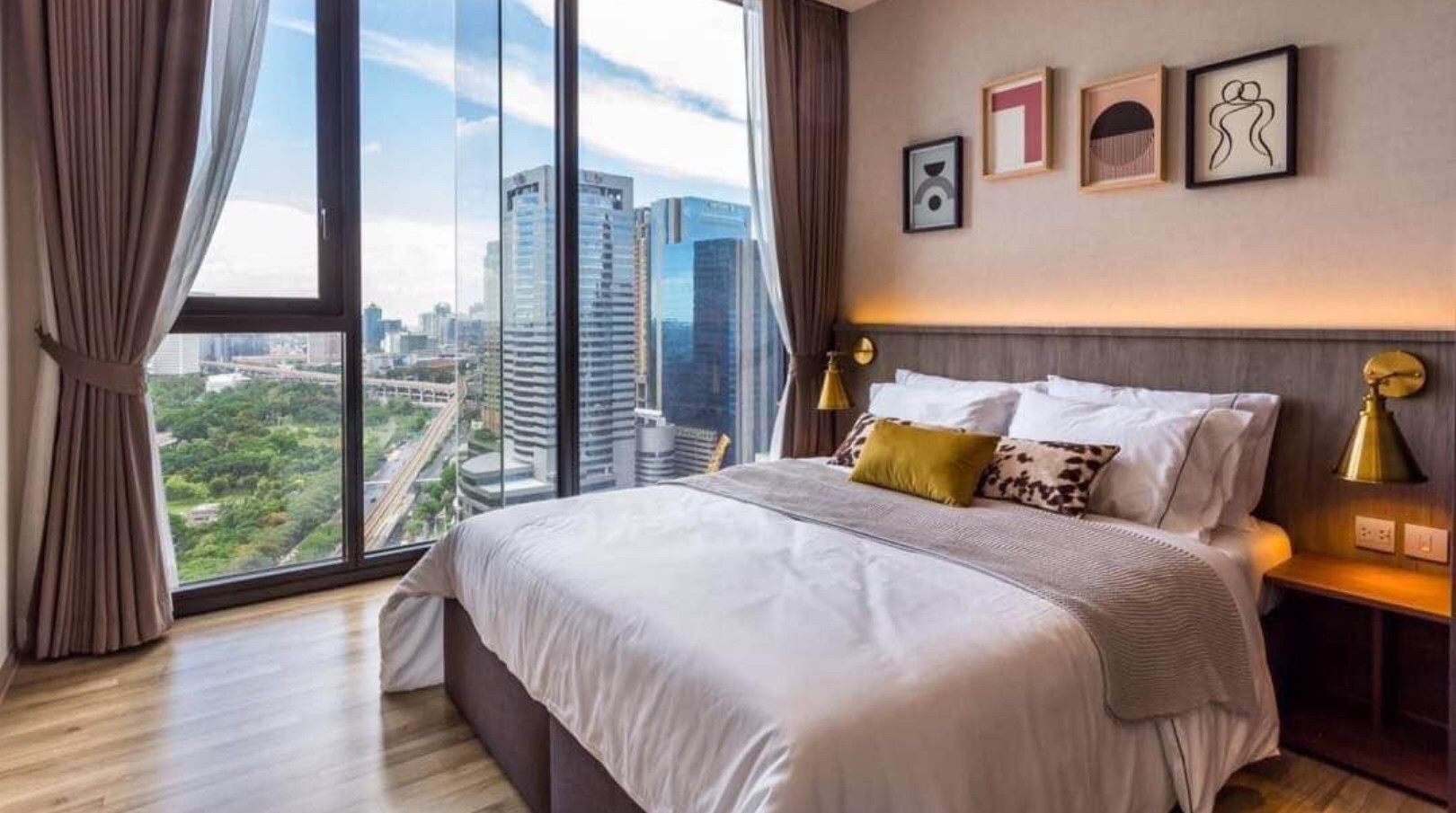 ให้เช่า เดอะ ไลน์ จตุจักร - หมอชิต 34 ตรม. 1 ห้องนอน ราคาเช่า 25,000 บาท/เดือน