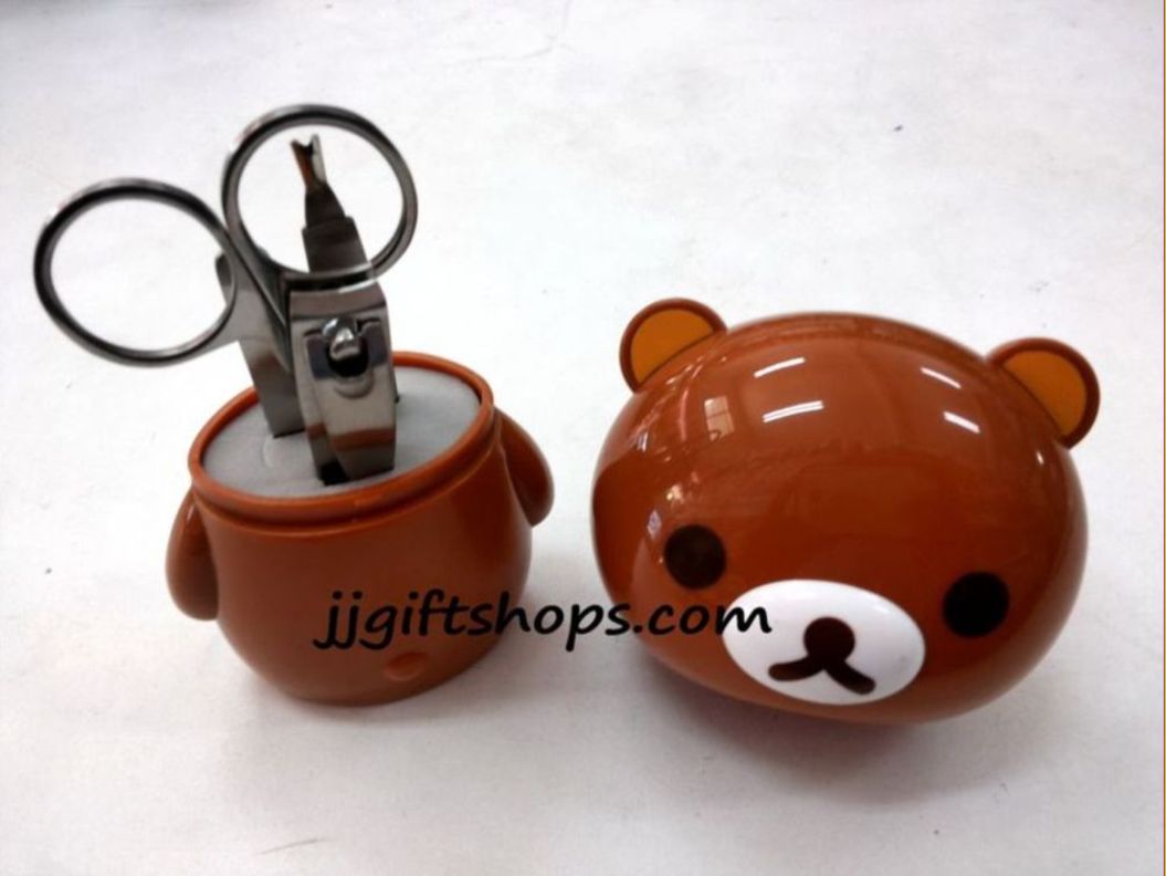 ชุดอุปกรณ์ตัดเล็บ ริลัคคุมะ Rilakkuma มี 4 ชิ้น