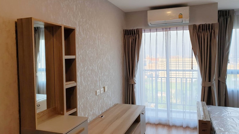 ให้เช่าคอนโด ลุมพินี วิลล์ พัฒนาการ-ศรีนครินทร์ พื้นที่ 26 ตร.ม. 1 ห้องนอน ให้เช่า 8,500 บ/ด