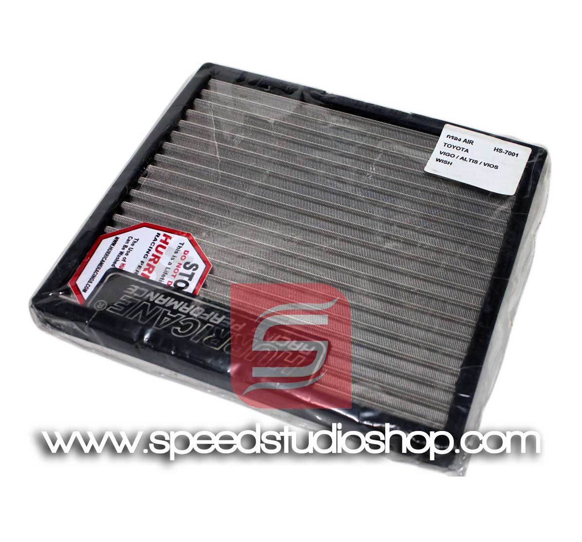 กรองแอร์ สแตนเลส Hurricane (Toyota Estima, Prius, Crown, Vios, Wish, Hilux Vigo, Revo, Fortuner, Commuter, Altis, Camry, Yaris, Rav4 (NEW), Innova / Lexus IS250, GS350, GS430, IS350, LS460)