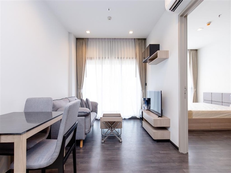 ให้เช่าคอนโด เดอะ ไลน์ อโศก-รัชดา พื้นที่ 34.17ตร.ม. 1 ห้องนอน เช่า 22,000 บ/ด