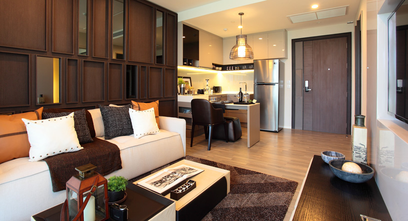 ให้เช่าคอนโด 333 ริเวอร์ไซด์ พื้นที่ 45 ตร.ม. 1 ห้องนอน ให้เช่า 25,000 บ/ด