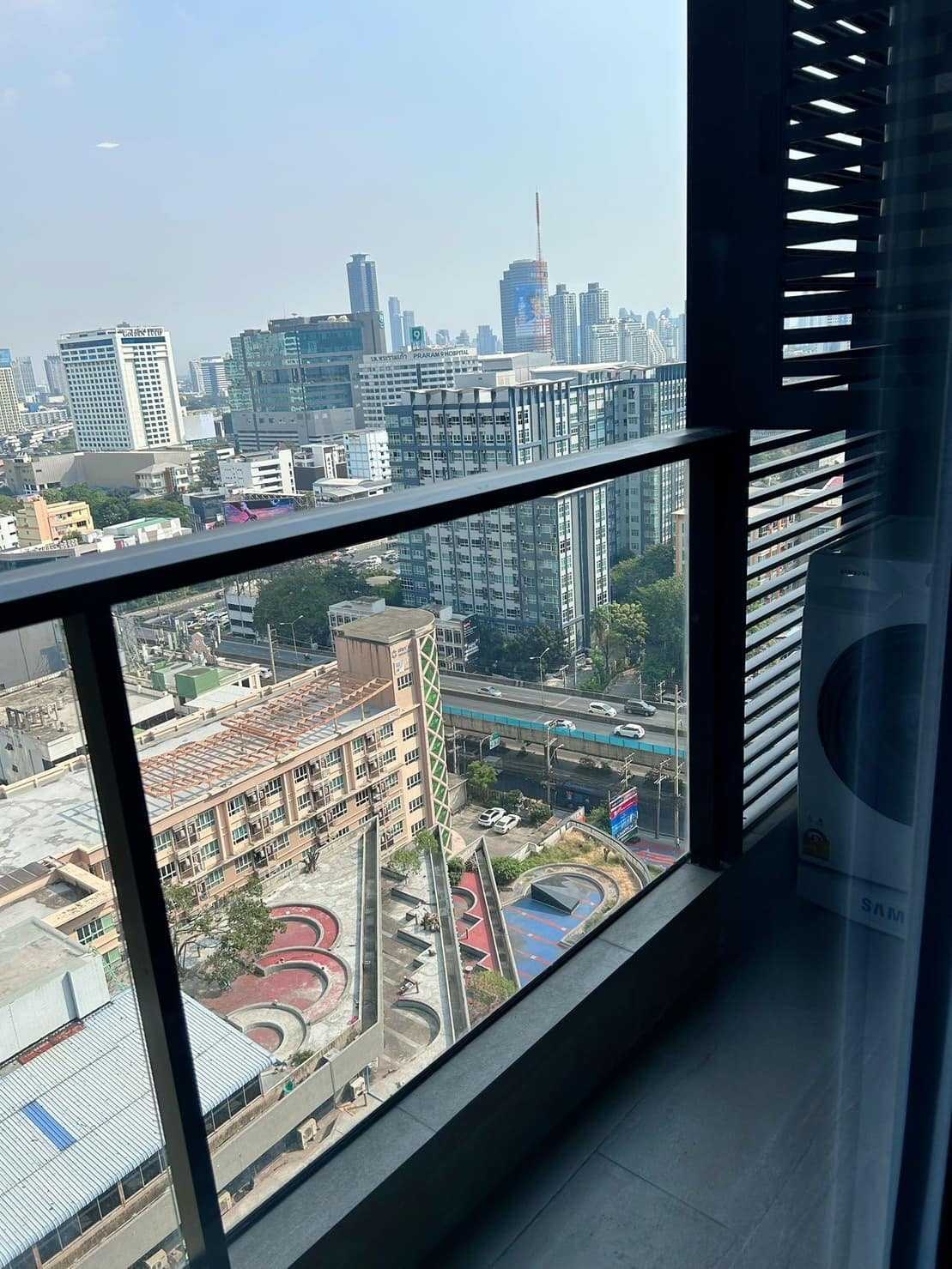 ให้เช่าคอนโด วันไนน์ไฟว์ อโศก - พระราม 9 36 ตรม. 1 ห้องนอน เช่า 30,000 /เดือน