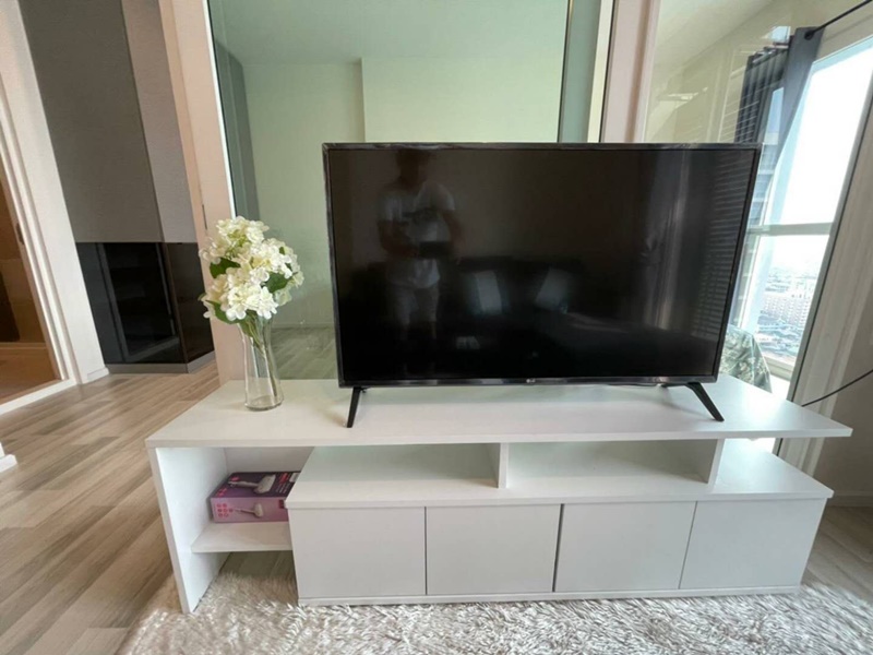 ให้เช่าคอนโด เดอะคีย์ สาทร-เจริญราษฎร์ พื้นที่ 33 ตร.ม. 1 ห้องนอน เช่า 13,000 บ/ด