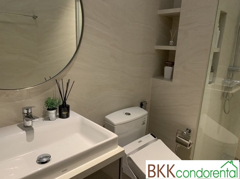 ให้เช่าคอนโด เดอะ ฟายน์ แบงค็อค ทองหล่อ-เอกมัย 35 ตรม. 1 ห้องนอน เช่า 23,000 บ/ด