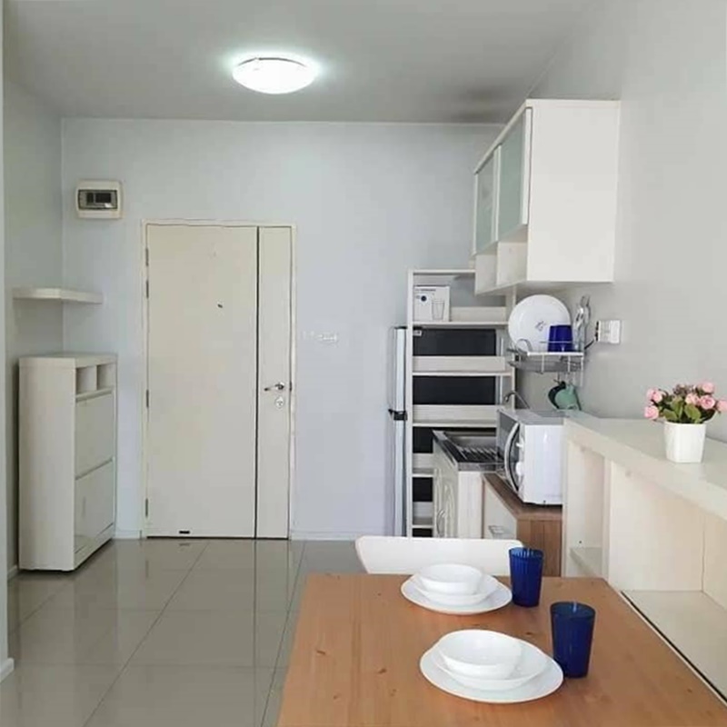 ให้เช่าคอนโด เอ สเปซ สุขุมวิท 77 พื้นที่ 35 ตร.ม. 1 ห้องนอน เช่า 8,000 บ/ด