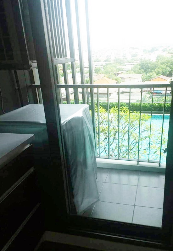 ให้เช่าคอนโด เดอะ ทรี ริโอ้ บางอ้อ พื้นที่ 31 ตร.ม. 1 ห้องนอน เช่า 9,000 บ/ด