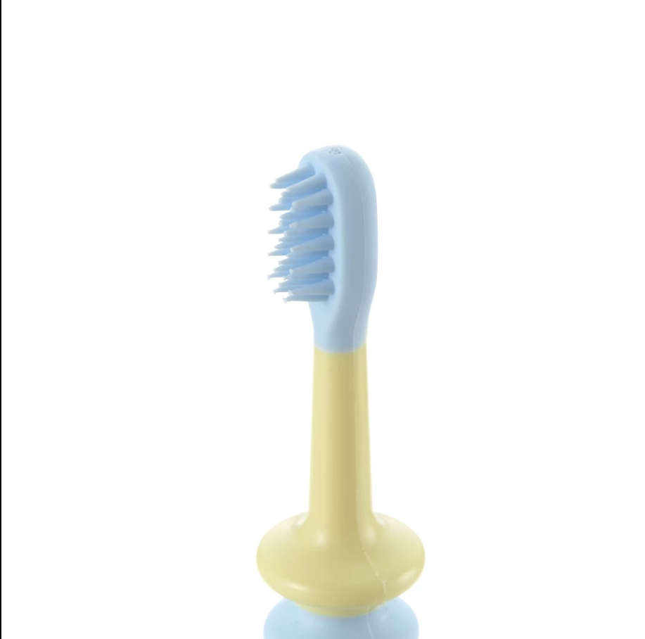 Richell ริเชล แปรงสีฟัน สำหรับเด็กวัย 0-6 เดือน ชุดเริ่มต้นนวดเหงือกเบบี๋ มียางกัดพี่กระต่ายในชุด