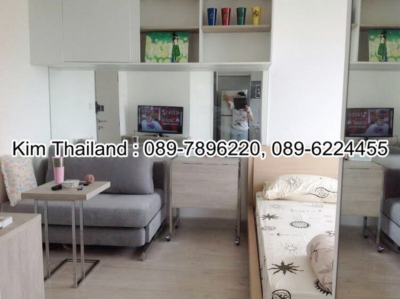 ให้เช่าคอนโด ไอดีโอ โบบิ สุขมวิท 81 พื้นที่ 21 ตร.ม. สตูดิโอ เช่า 13,500 บ/ด