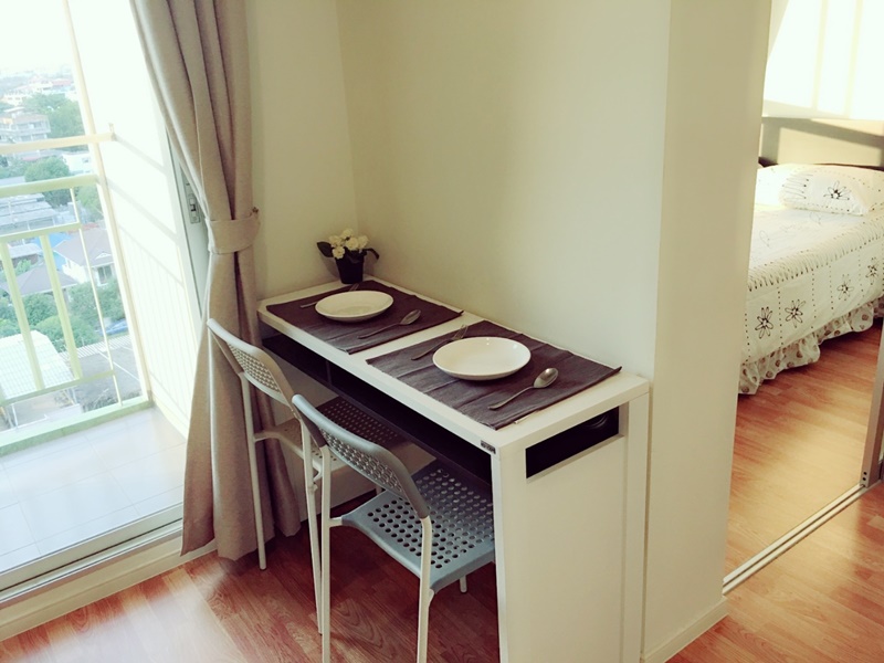 ให้เช่า ลุมพินี พาร์ค นวมินทร์-ศรีบูรพา 22.50 ตร.ม. 1 ห้องนอน เช่า 7,000 บ/ด