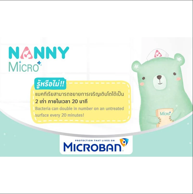 Nanny Micro อ่างซักผ้าอ้อมเด็ก อ่างน้ำอเนกประสงค์ ขนาด 34 cm. และ 44 cm.