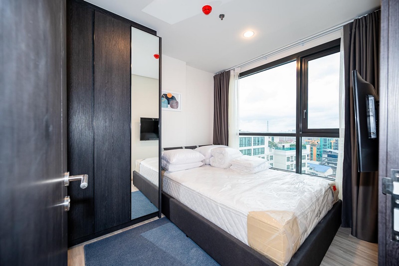 ให้เช่าคอนโด เอ็กซ์ที ห้วยขวาง พื้นที่ 34.97 ตร.ม. 1 ห้องนอน เช่า 19,000 บ/ด