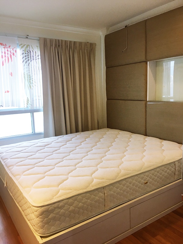 ให้เช่าคอนโด ลุมพินี เพลส พระราม 9 พื้นที่ 34 ตร.ม. 1 ห้องนอน เช่า 14,500 บ/ด