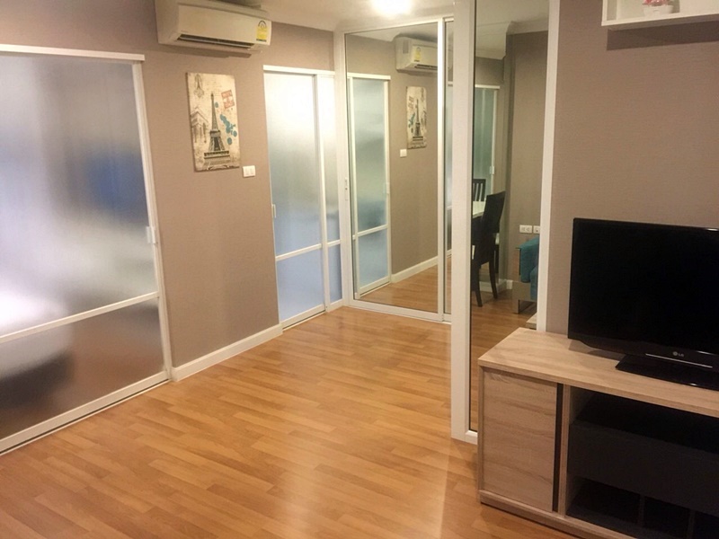 ให้เช่าคอนโด ลุมพินี เพลส พระราม 9 พื้นที่ 35 ตร.ม. 1 ห้องนอน เช่า 13,000 บ/ด