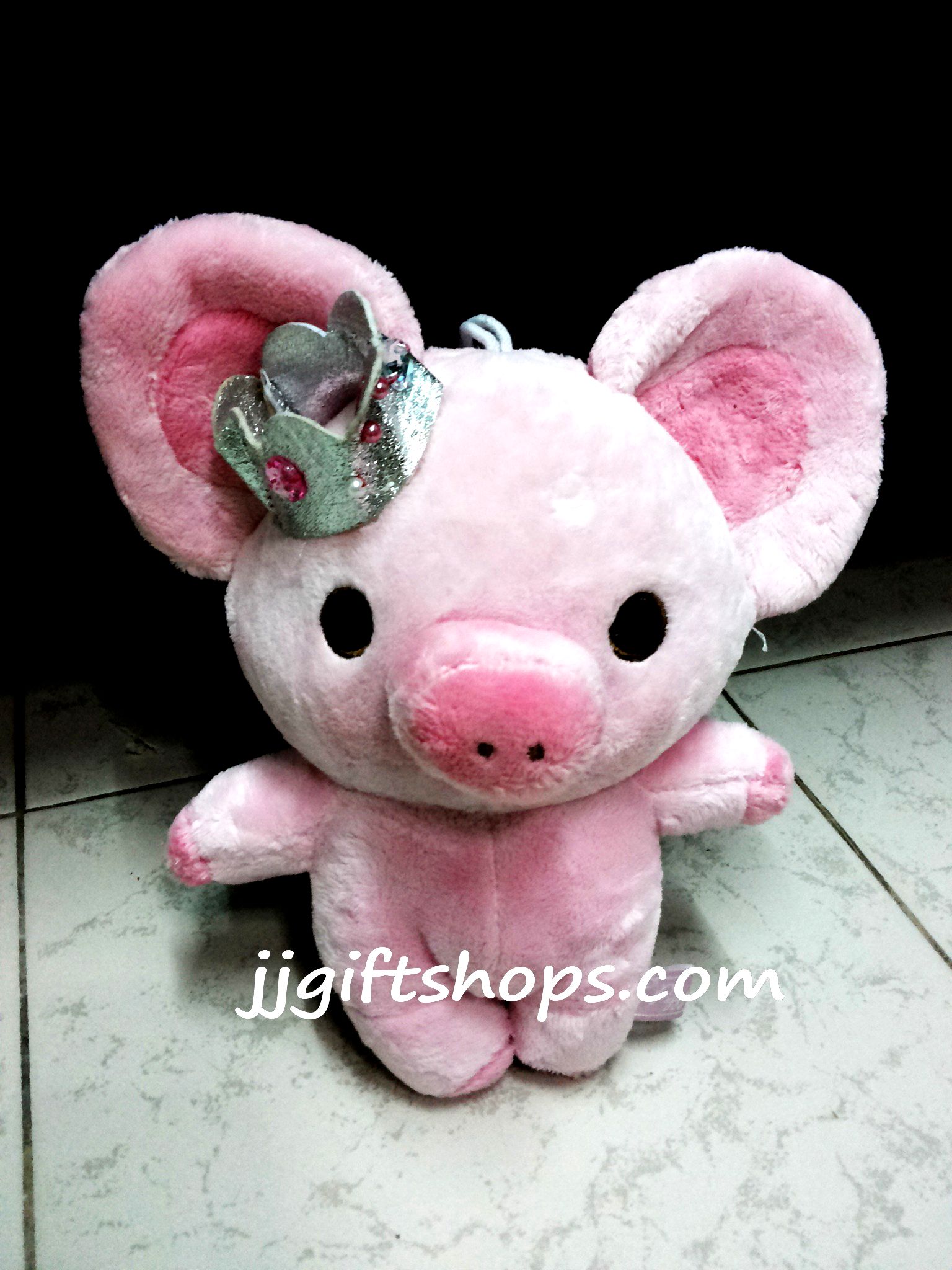 ตุ๊กตาPiggy Girl San-x หมูหน้อยสีชมพู ขนาด 8 นิ้ว