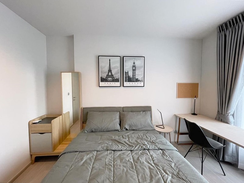 ให้เช่าคอนโด ไลฟ์ อโศก - พระราม 9 พื้นที่ 33 ตร.ม. 1 ห้องนอน เช่า 18,000 บ/ด