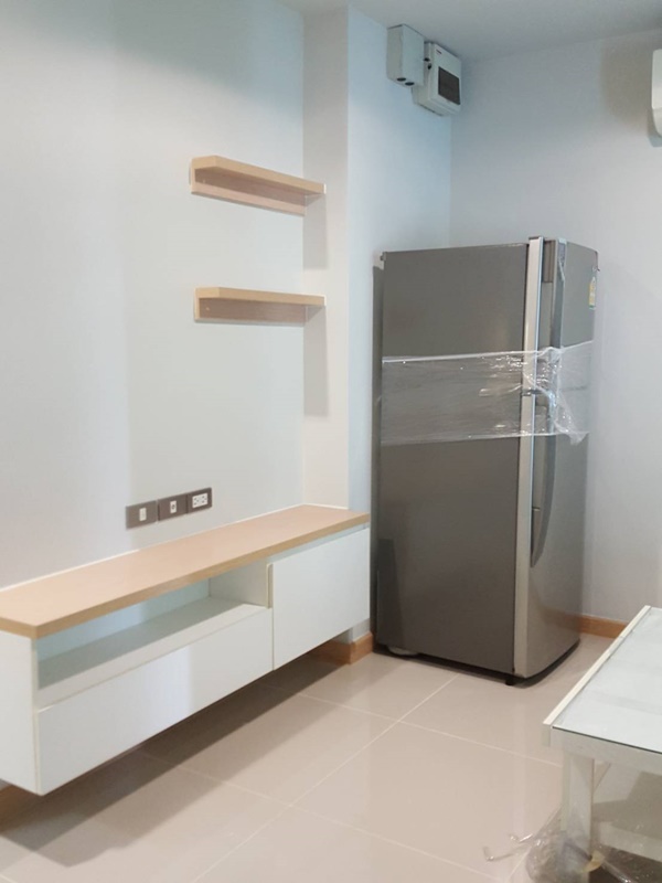 ให้เช่าคอนโด ริชพาร์ค แอท บางซ่อน สเตชั่น พื้นที่ 28.02 ตร.ม. 1 ห้องนอน เช่า 7,500 บ/ด