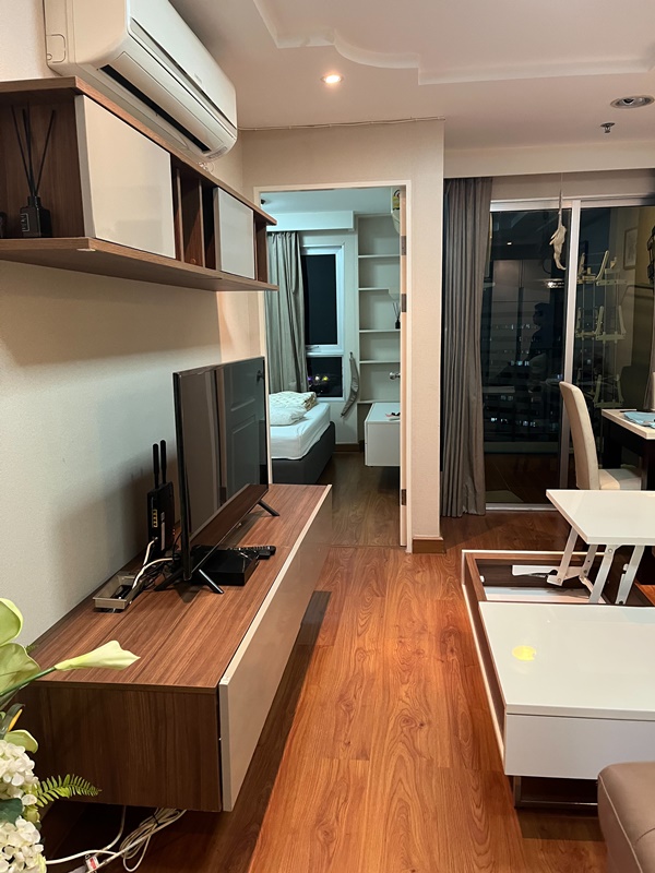 ให้เช่าคอนโด เบลล์ แกรนด์ พระราม 9 พื้นที่ 43 ตร.ม. 1 ห้องนอน เช่า 20,000 บ/ด