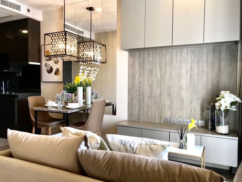 ให้เช่าคอนโด แอชตัน อโศก พื้นที่ 35 ตร.ม. 1 ห้องนอน ให้เช่า 35,000 บ/ด