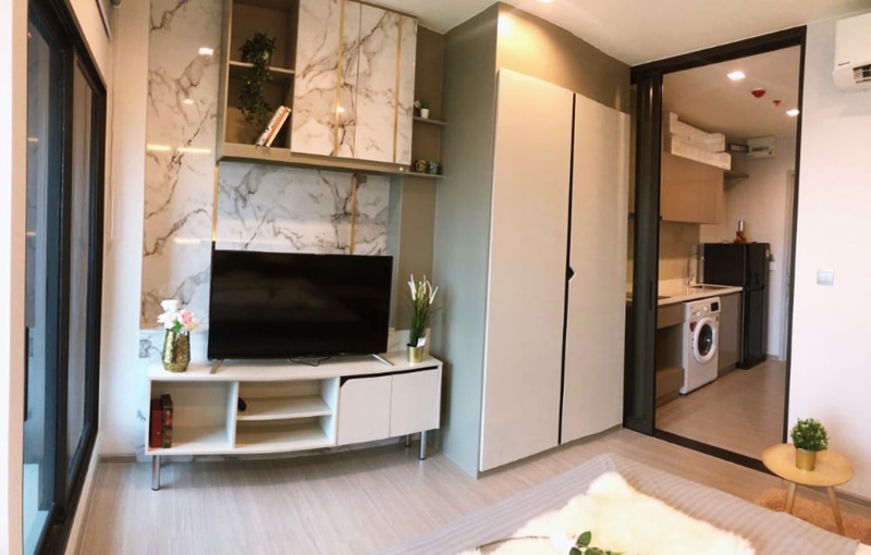 ให้เช่าคอนโด ไลฟ์ สุขุมวิท 62 พื้นที่ 25 ตร.ม. 1 ห้องนอน เช่า 12,000 บ/ด