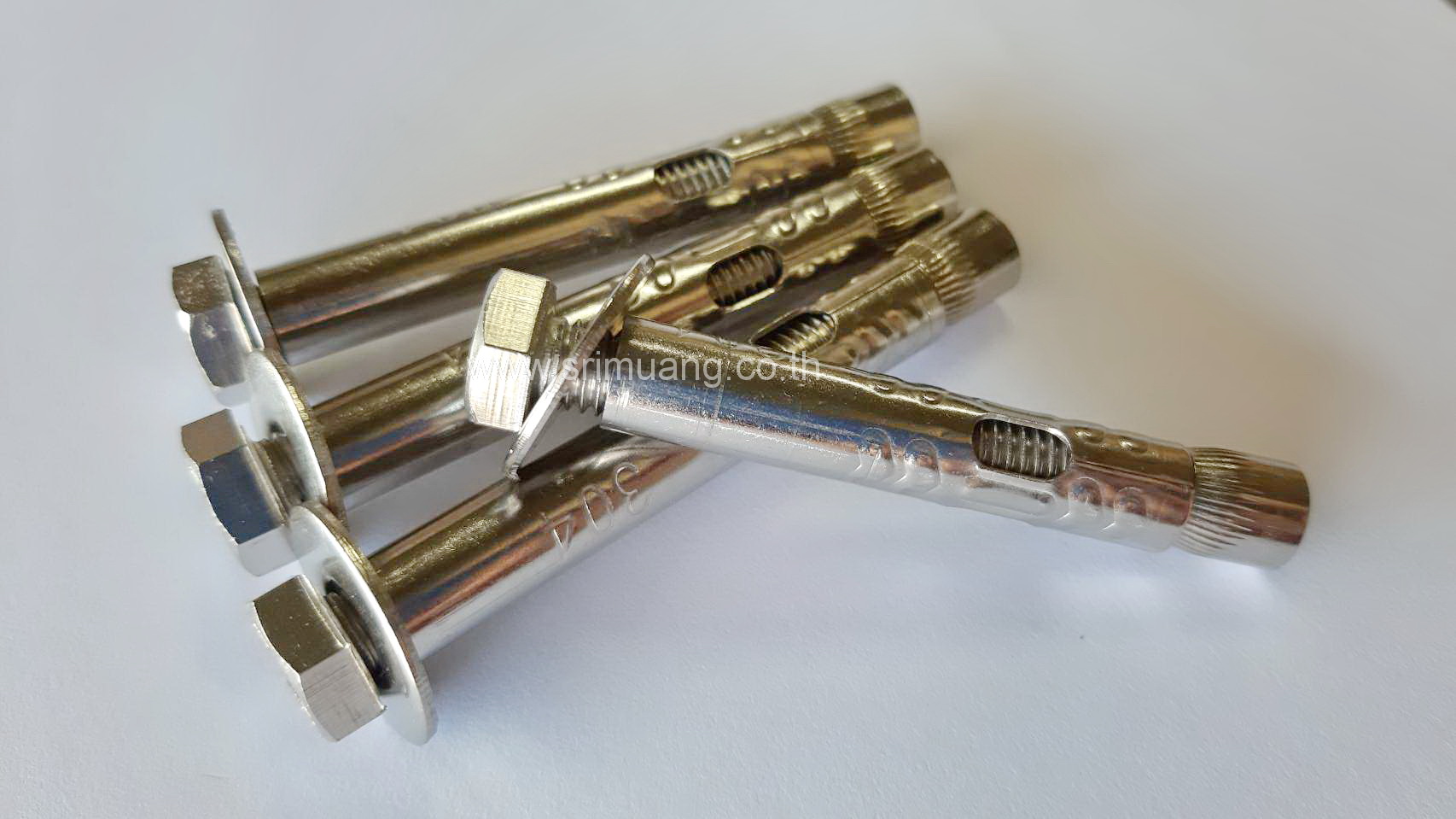 พุ๊กสกรูหัวหกเหลี่ยมสเตนเลส Expansion anchor (Bolt type)