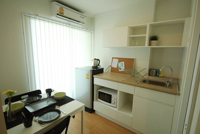 ให้เช่า ลุมพินี เพลส ศรีนครินทร์-หัวหมาก สเตชั่น 26 ตร.ม. 1 ห้องนอน เช่า 8,000 บ/ด