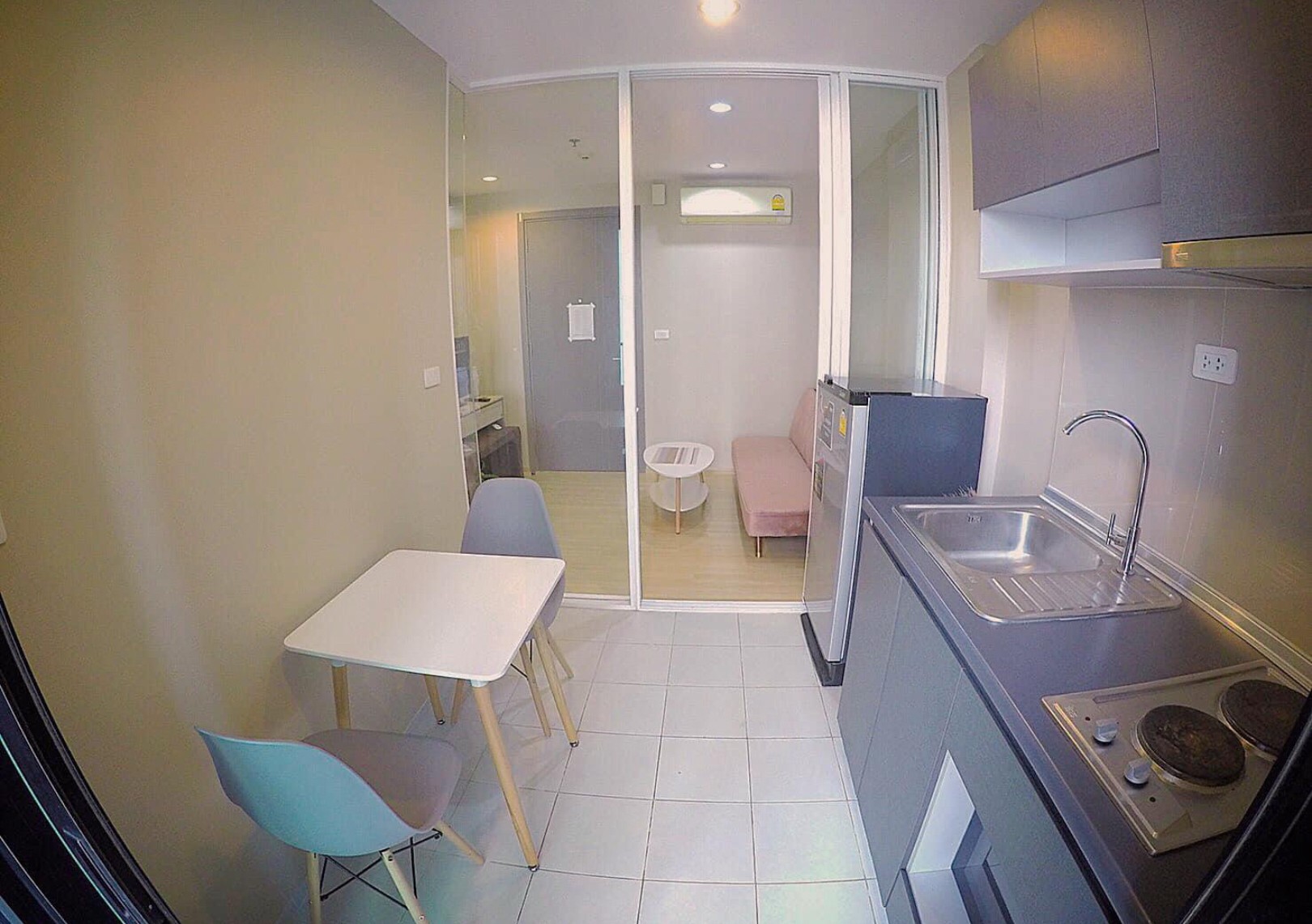 ให้เช่า เดอะ เบส พระราม 9 - รามคำแหง 30 ตร.ม. 1 ห้องนอน เช่า 11,000 บาท/เดือน