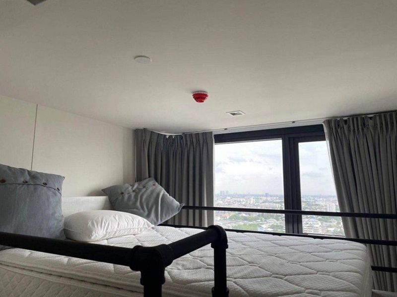 ให้เช่าคอนโด เดอะไลน์ สุขุมวิท 101 พื้นที่ 28 ตร.ม. 1 ห้องนอน (ดูเพล็กซ์) เช่า 15,500 บ/ด