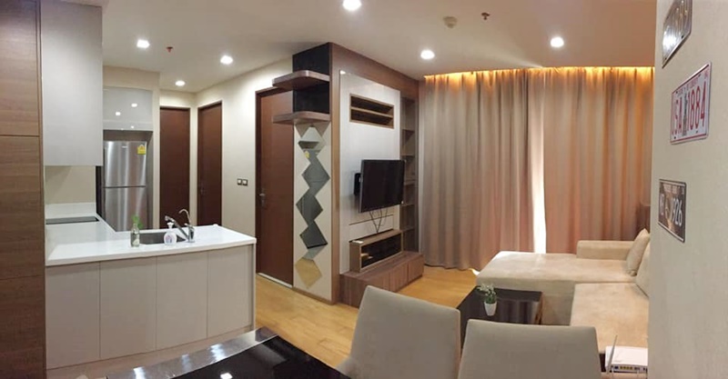 ให้เช่าคอนโด ดิ แอดเดรส อโศก พื้นที่ 68 ตร.ม. 2 ห้องนอน ให้เช่า 28,000 บ/ด