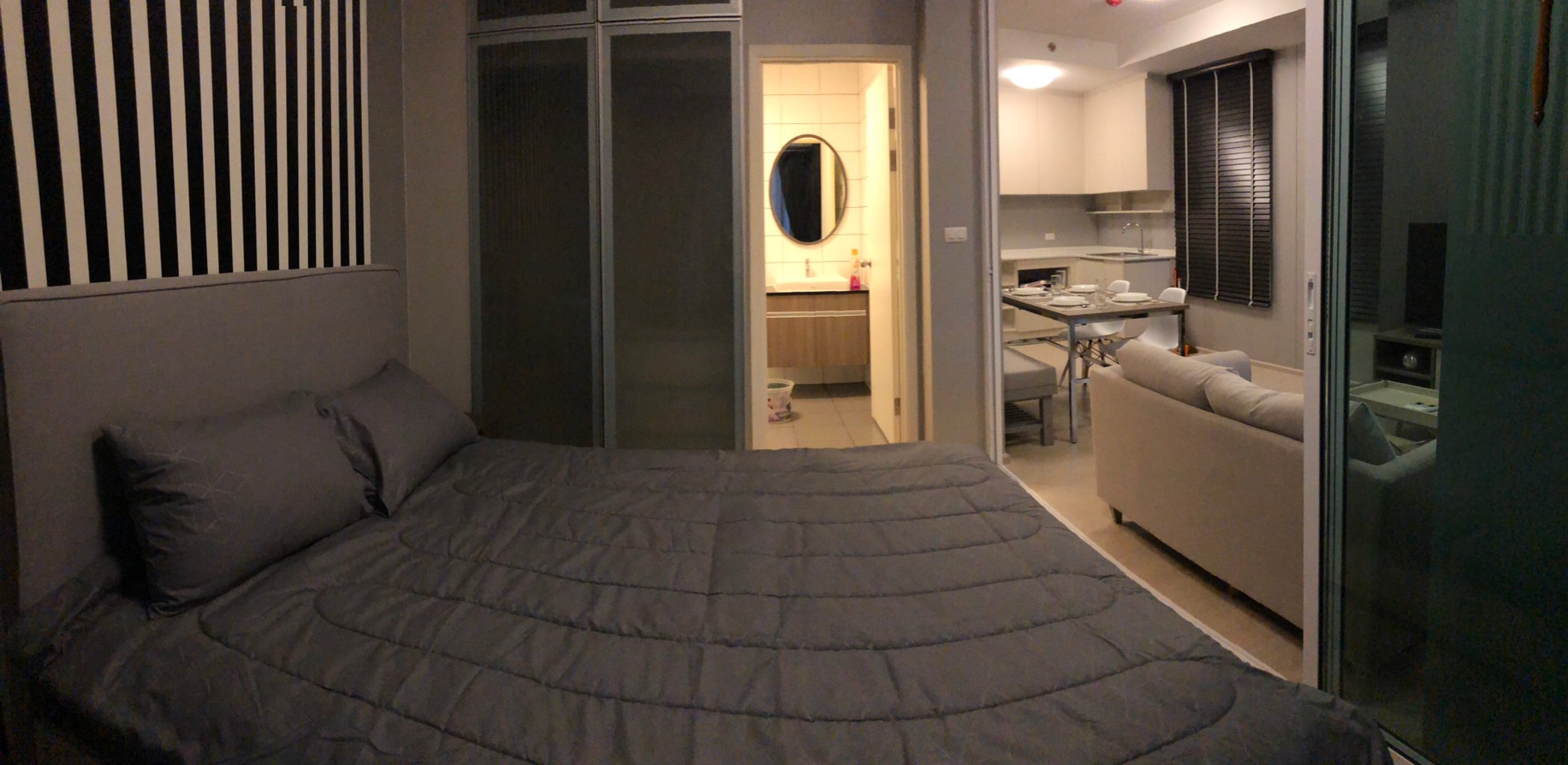 ขาย/ให้เช่า แชปเตอร์วัน อีโค รัชดา-ห้วยขวาง 36 ตร.ม. 1 ห้องนอน เช่า 18,000 บ/ด ขาย 4.5 ลบ