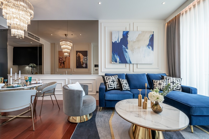 ให้เช่าคอนโด คุณ บาย ยู พื้นที่ 50 ตร.ม. 1 ห้องนอน ให้เช่า 65,000 บ/ด