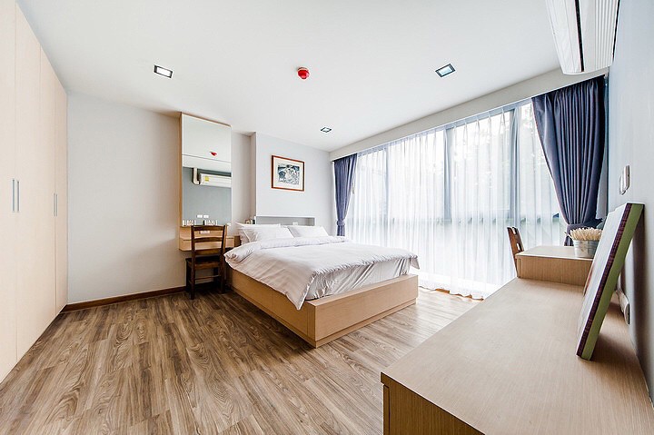 ให้เช่าคอนโด ซีวี 12 เดอะ เรสซิเดนซ์ พื้นที่ 50 ตร.ม. 1 ห้องนอน เช่า 45,000 บ/ด