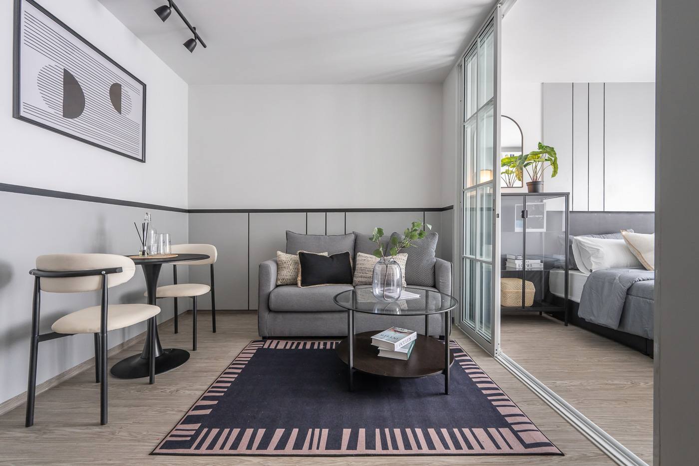 ให้เช่าคอนโด รีเจ้นท์โฮม สุขุมวิท 97/1 พื้นที่ 28 ตร.ม. 1 ห้องนอน เช่า 11,000 บ/ด