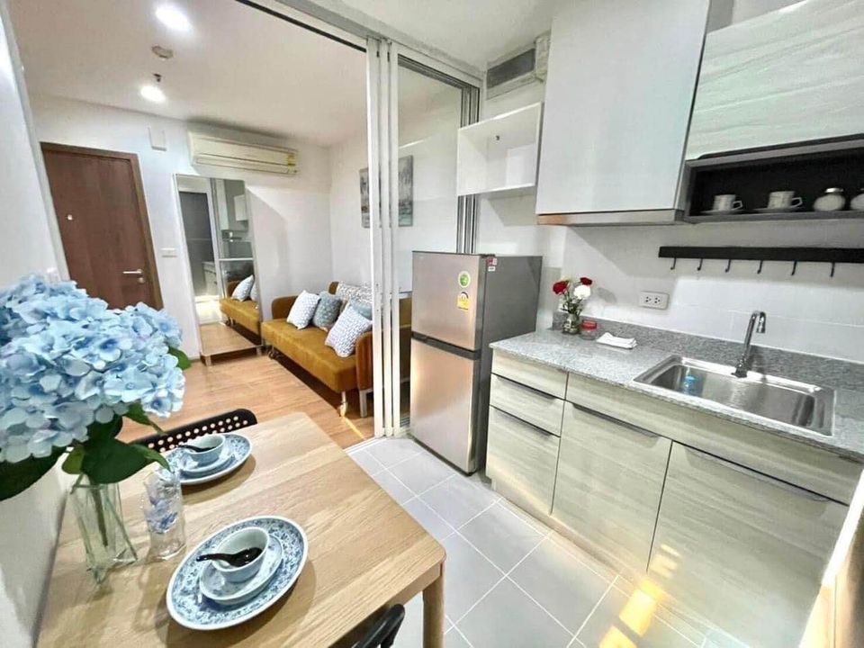 ให้เช่าคอนโด เดอะ เบส สุขุมวิท 77 พื้นที่ 30.34 ตร.ม. 1 ห้องนอน เช่า 14,000 บ/ด