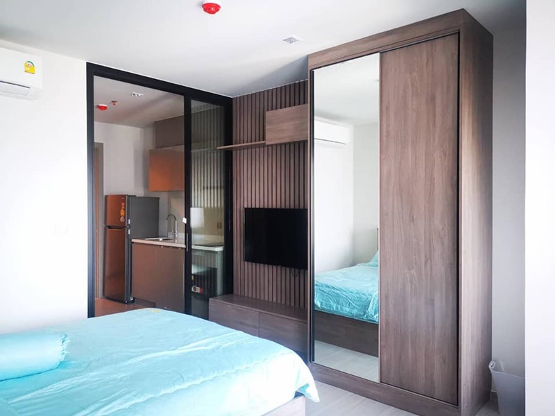 ให้เช่าคอนโด ไลฟ์ อโศก - พระราม 9 พื้นที่ 26 ตร.ม. ห้องสตูดิโอ เช่า 14,500 บ/ด