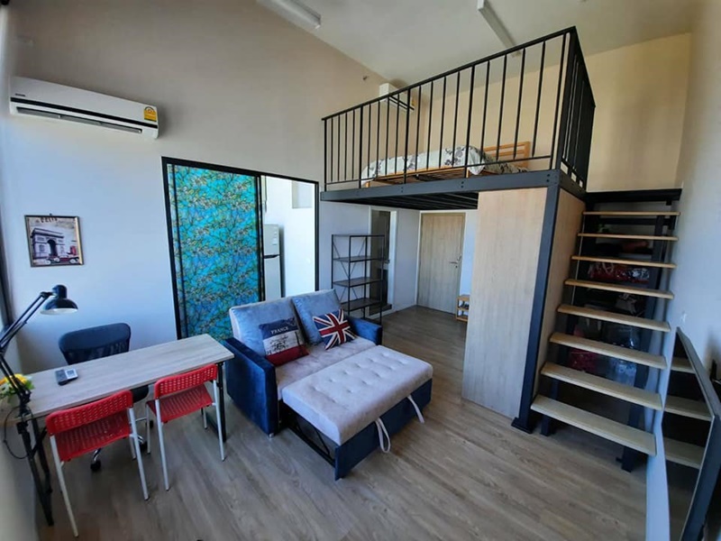 ให้เช่าคอนโด บลอสซั่ม คอนโด แอท แฟชั่น อัลติจูด 42 ตร. ม. 1 ห้องนอน เช่า 11,000 บ/ด