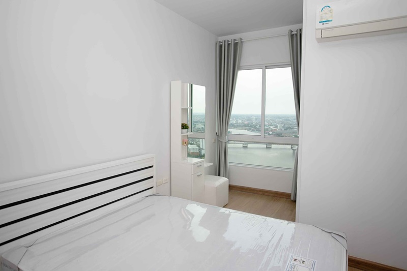 ขาย/ให้เช่าคอนโด ศุภาลัย ริเวอร์ เพลส 53 ตร.ม. 1 ห้องนอน เช่า 18,000 บ/ด ขาย 5.7 ล.