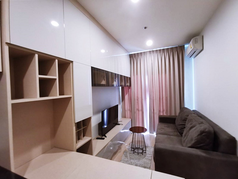 ให้เช่าคอนโด โนเบิล รีวอลฟ์ รัชดา 1 พื้นที่ 24.78 ตร.ม. 1 ห้องนอน เช่า 15,000 บ/ด