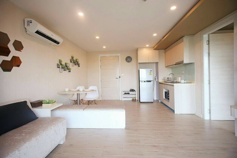 ขาย/เช่าคอนโด เซเว่น ซี รีสอร์ท จอมเทียน พื้นที่ 54 ตร.ม. 1 ห้องนอน ขาย 2.9 ล้านบาท / เช่า 20,000 บ/ด