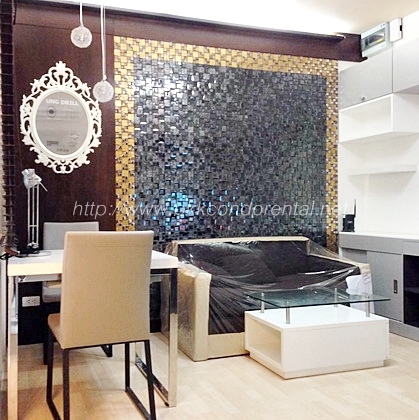 ให้เช่าคอนโด เดอะ ลีฟ พัฒนาการ ชั้น 6 พื้นที่ 30 ตรม.