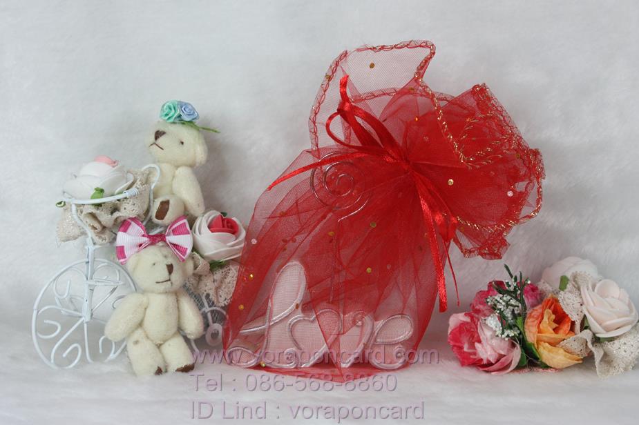 ที่หนีบรูป love แพคถุงผ้า