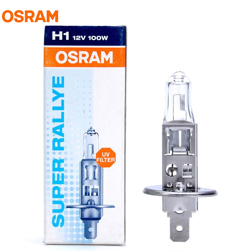 Osram หลอดไฟหน้า หลอดไฟรถยนต์ ไฟหน้า ไฟตัดหมอก Hฺ1 100W 12V 1คู่